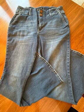 So comfortable!! Copperffash high rise flare jeans.  Size 12!